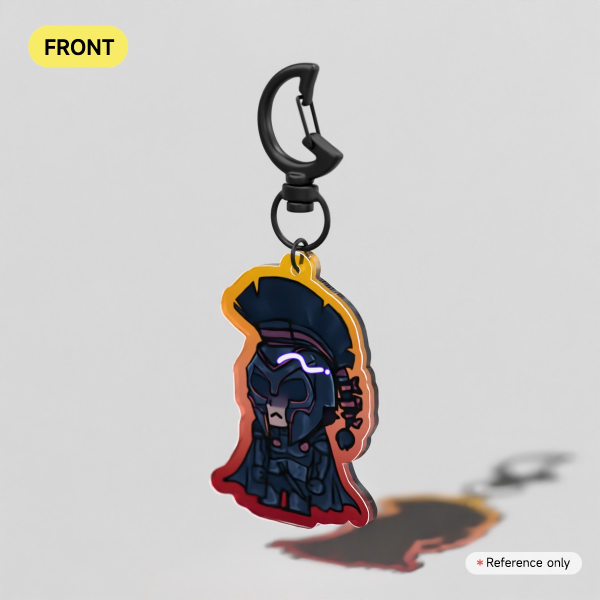 Assess Clear Acrylic Keychains