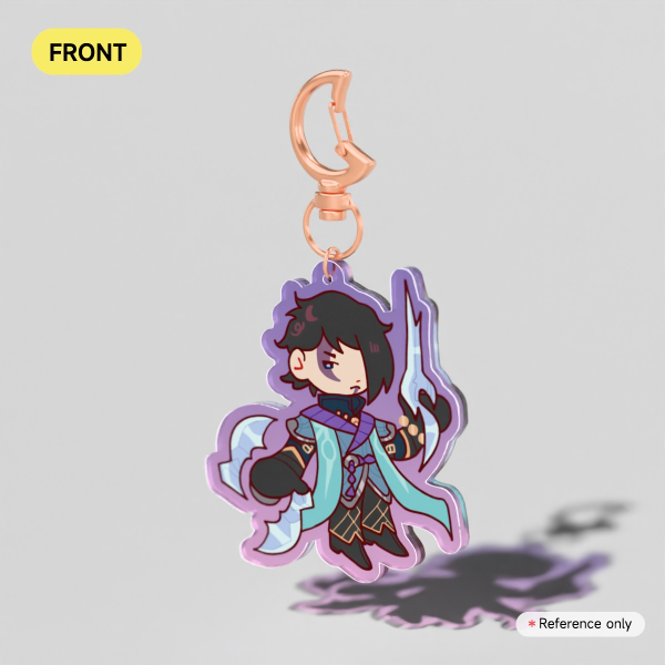 LOL Aphelios Double Sided Keychain