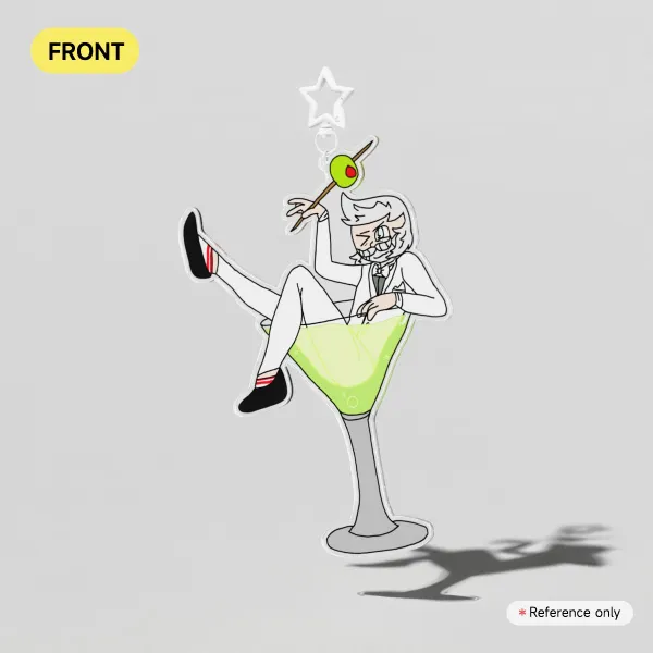 The President's Martini drink Clear Acrylic Keychains