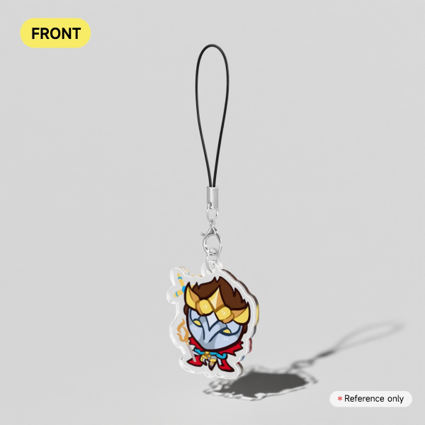 arcane herald viktor phone charm (post-rework)