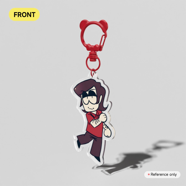 ⋆˙⟡ Rick Acrylic Keychain