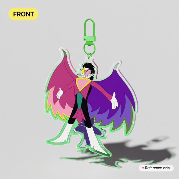 Spamton Neo colored Edge Acrylic Keychain
