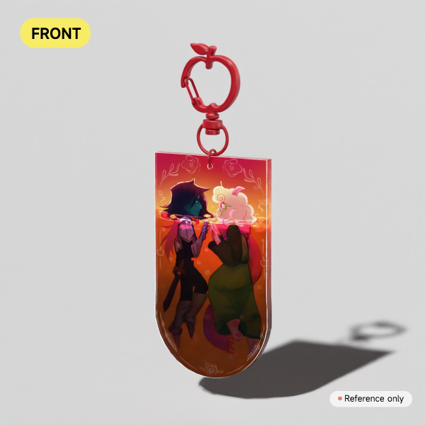 Kralsei Deltarune - Acrylic Keychains