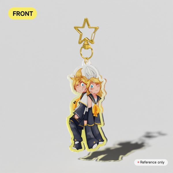 Rin and Len Kagamine - Acrylic Keychains