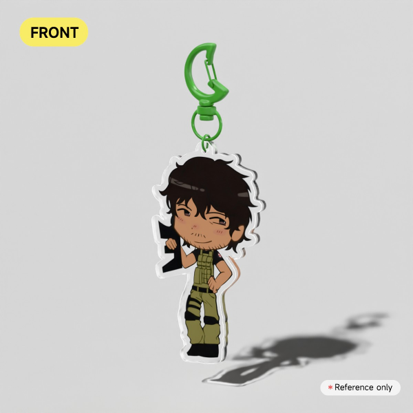 Carlos Oliveira Resident Evil 3 Chibi Keychain (Large)