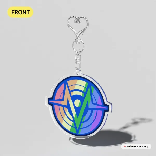 VoxTek Pride Acrylic Keychain