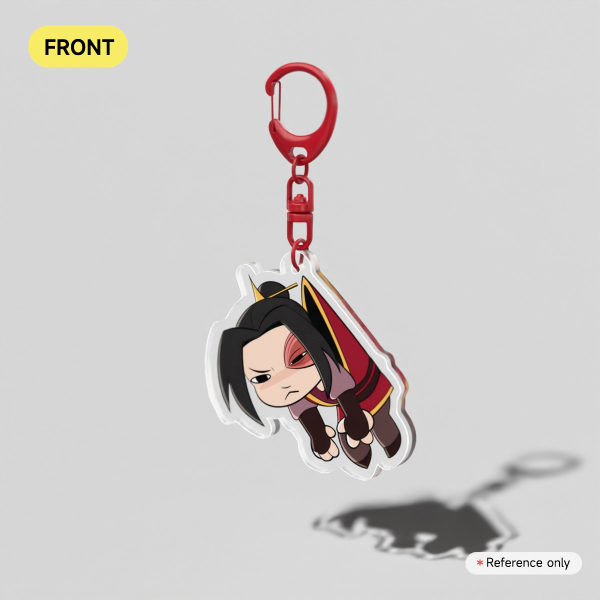 Zuko Scruff (Avatar the Last Airbender) Clear Acrylic Keychain