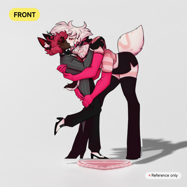 Radiodust Clear Acrylic Standee