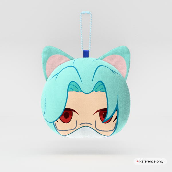 Dottore Mochi Face Plush Keychain