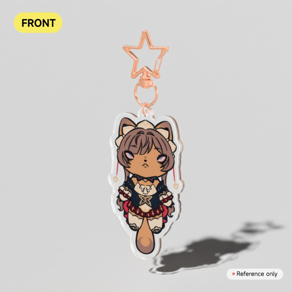 Sandrone Cat Clear Acrylic Keychains