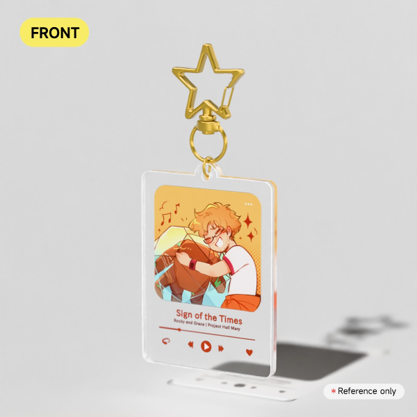 Grace & Rocky Acrylic Keychains