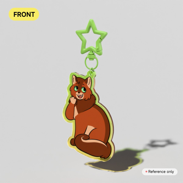 Squirrelflight Keychain
