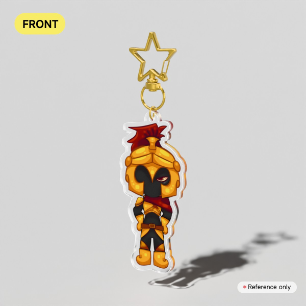 D3rLord3 Searching For A World That Doesn't Exist Acrylic Keychain