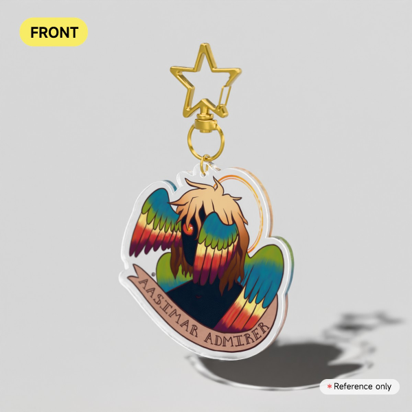 Aasimar Admirer Keychain
