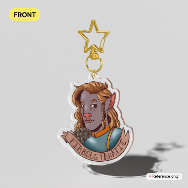 Firbolg Fanatic Keychain