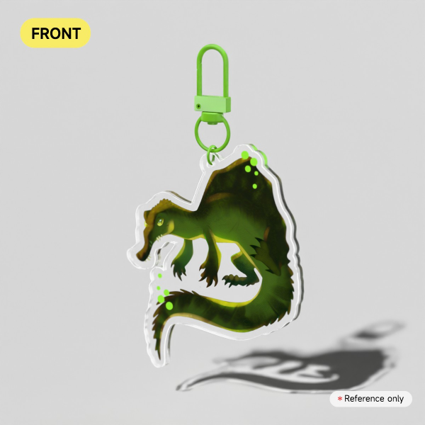 Spinosaurus // Dino // Keychain