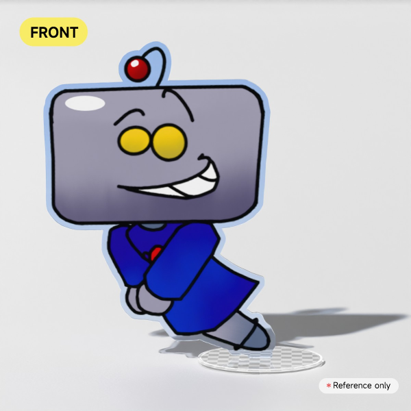 PlayRobot Clear Acrylic Standees