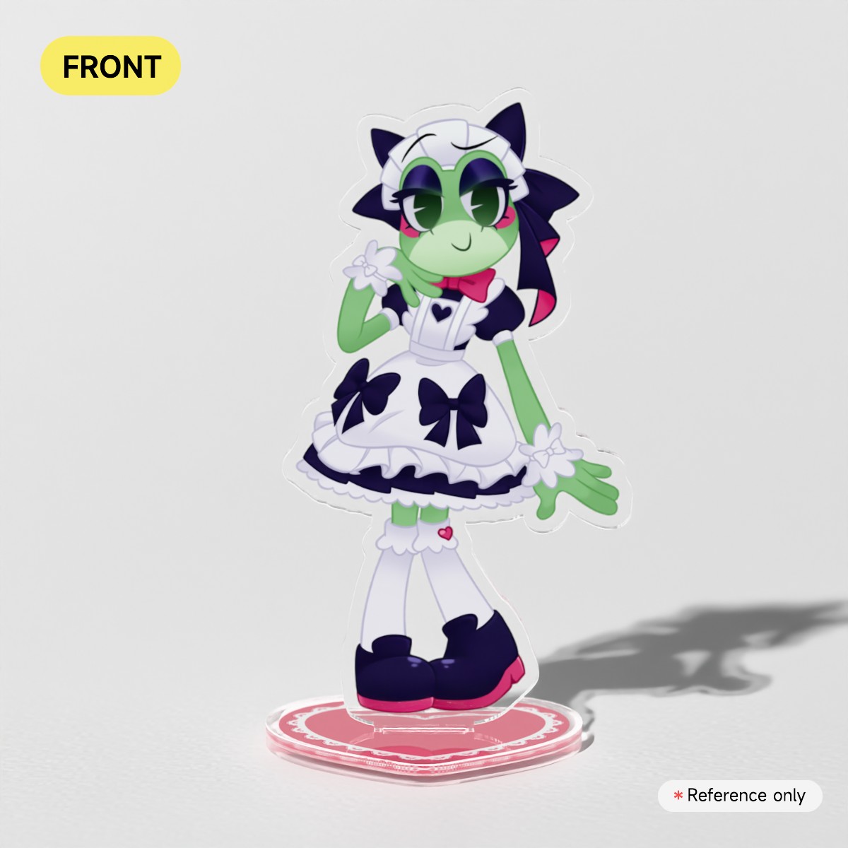 Maid Ribbit Clear Acrylic Standee