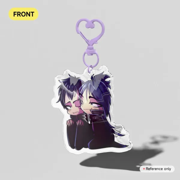 Katekyo Hitman Reborn! - HibariXMukuro Keychain