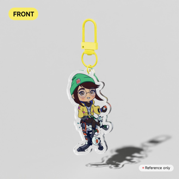 (6.2cm) Killjoy Clear Acrylic Keychain