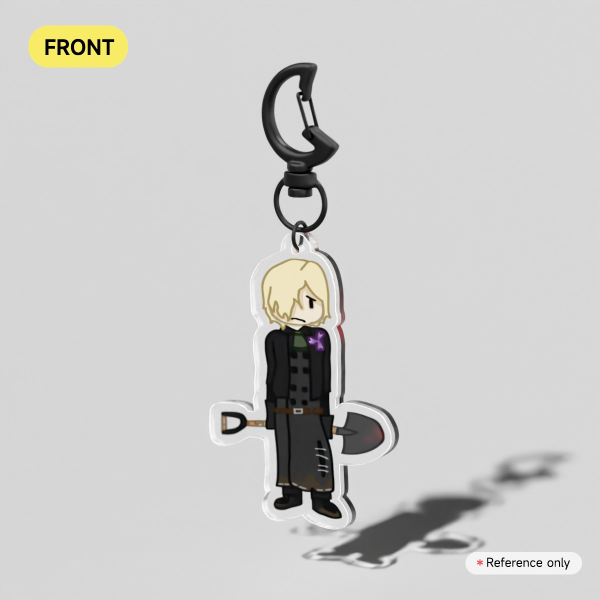 Andrew IDV double sided keychain