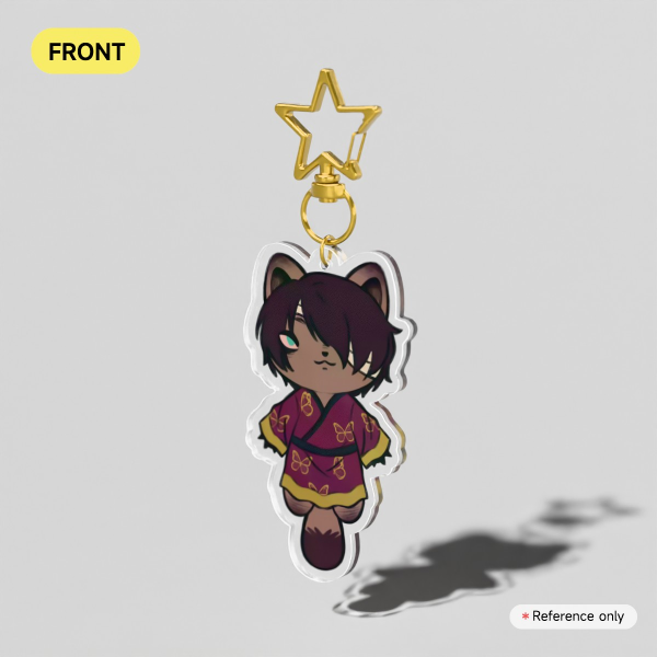 Shinsuke Cat Clear Acrylic Keychains