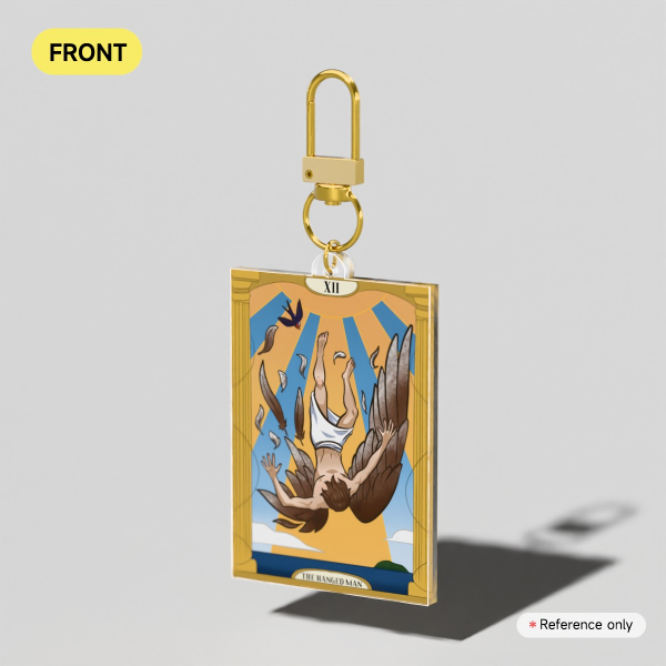 Greek Mythology Tarot Card XII The Hanged Man (Icarus) Acrylic Keychain