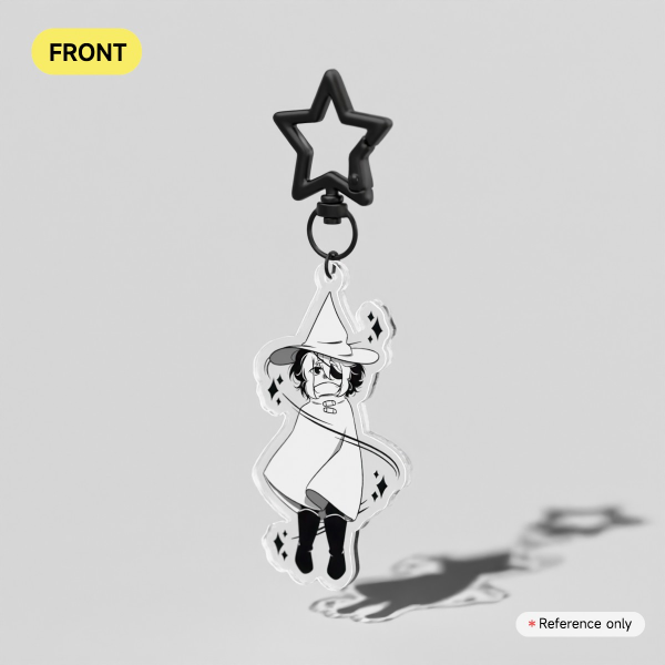 Siffrin Stardust Clear Acrylic Keychain