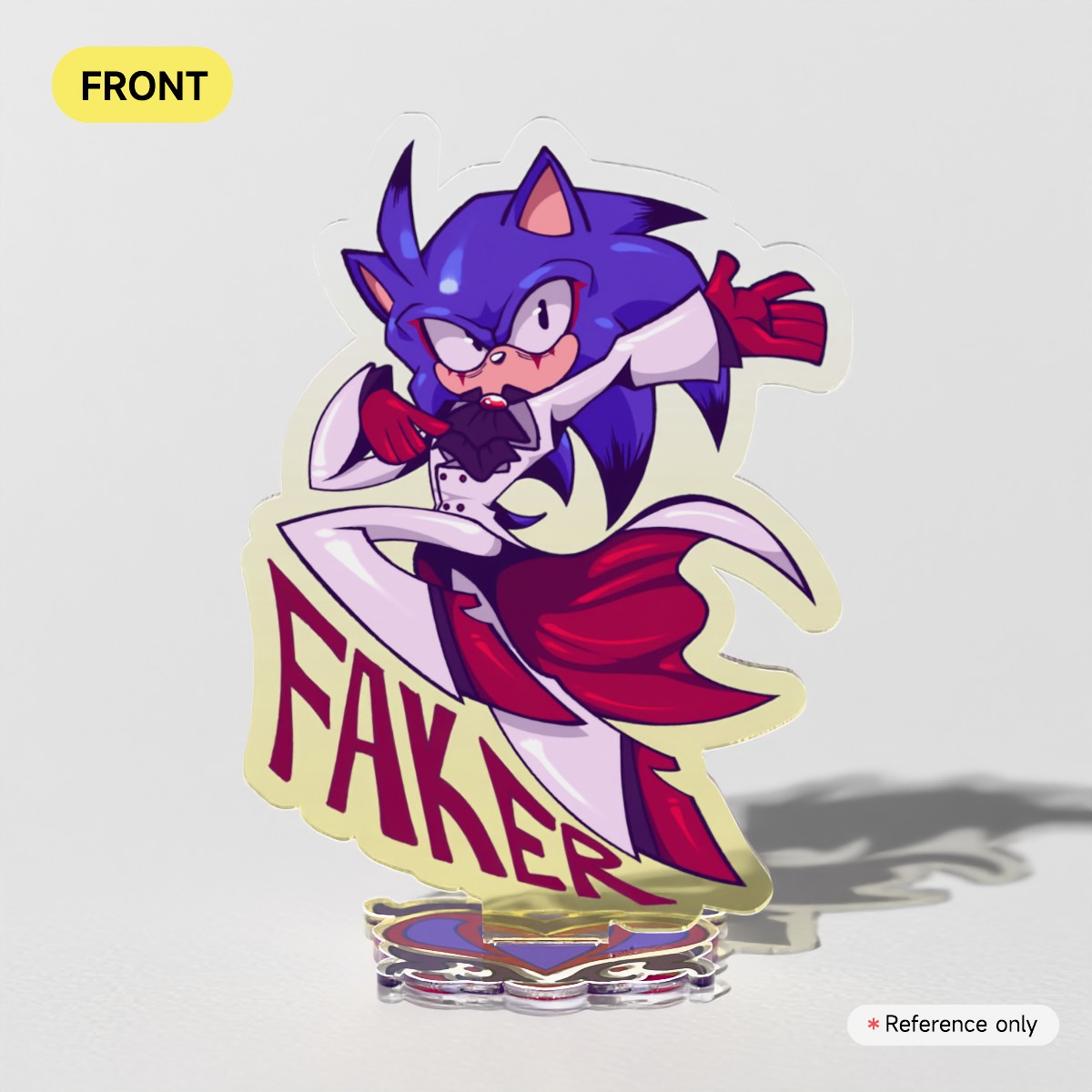 White Glow Faker -  Acrylic Standees