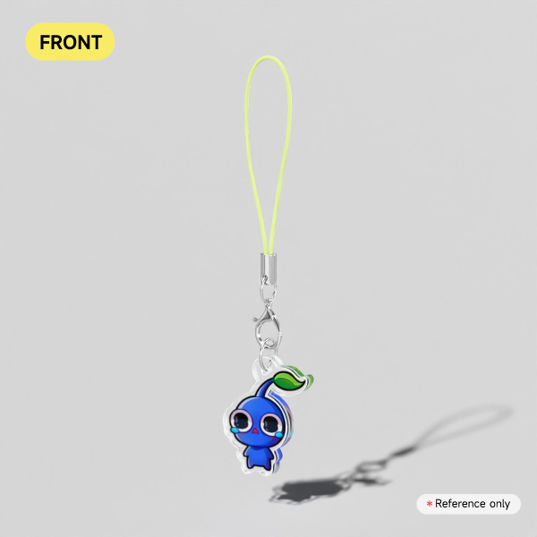 Blue Pikmin Acrylic Charm