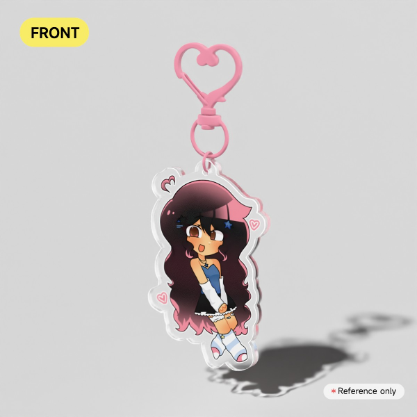 Chewy Clear Acrylic Keychain