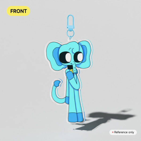 Bubba Bubbaphant Clear Acrylic Keychain