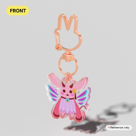Buonyii Clear Acrylic Keychains