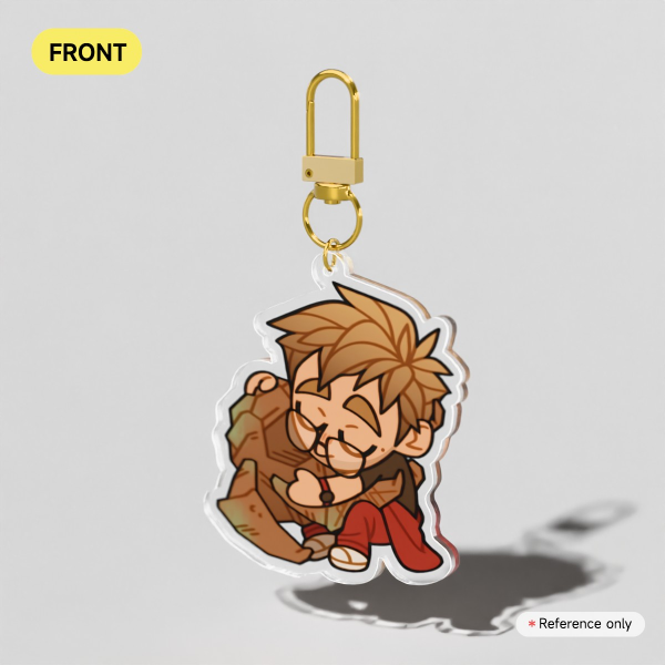 Grace Rocky - Hug - Clear Acrylic Keychains