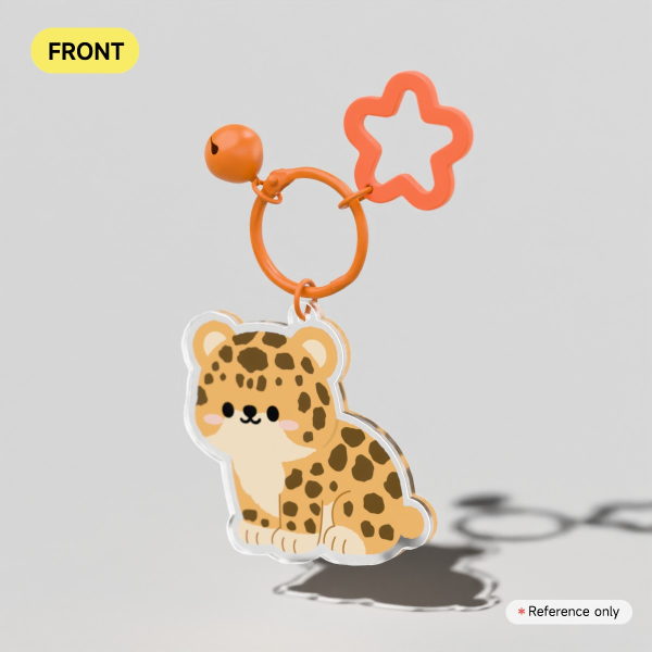 Jaguar Clear Acrylic Keychains