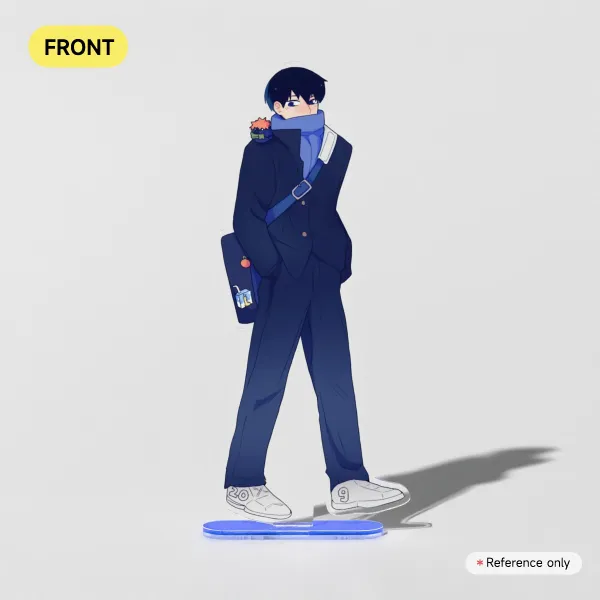 Kageyama Tobio Acrylic Standee (ft. crow Hinata)