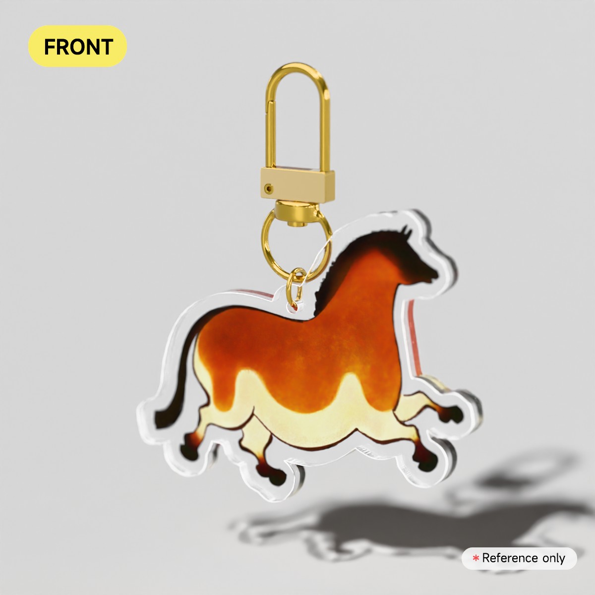 Prehistoric Cave Painting Horse [Keychain]