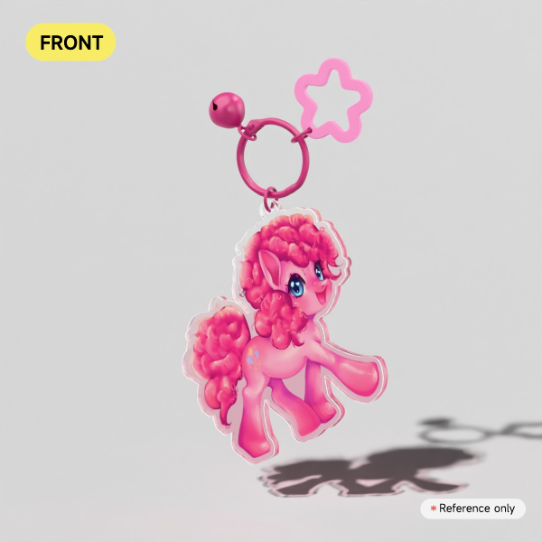 Pinkie Pie Keychain