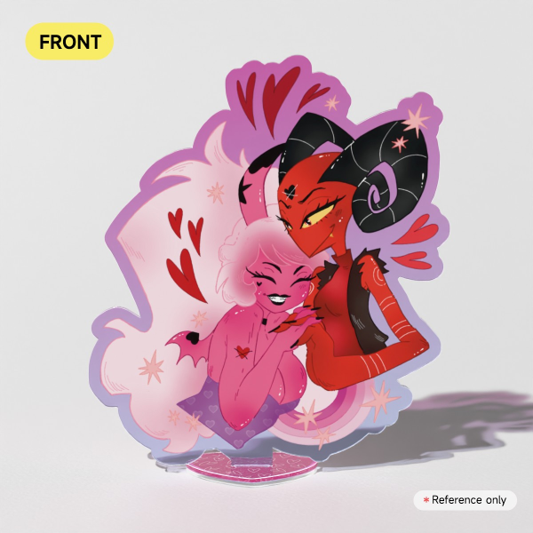 Hella Sweet! (a Verbie - Verosika Mayday & Barbie Wire standee)