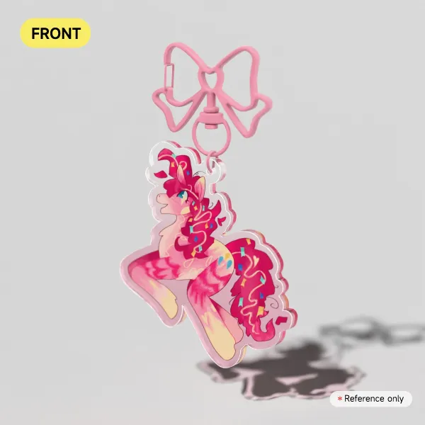 Pinkie Pie MLP Keychain
