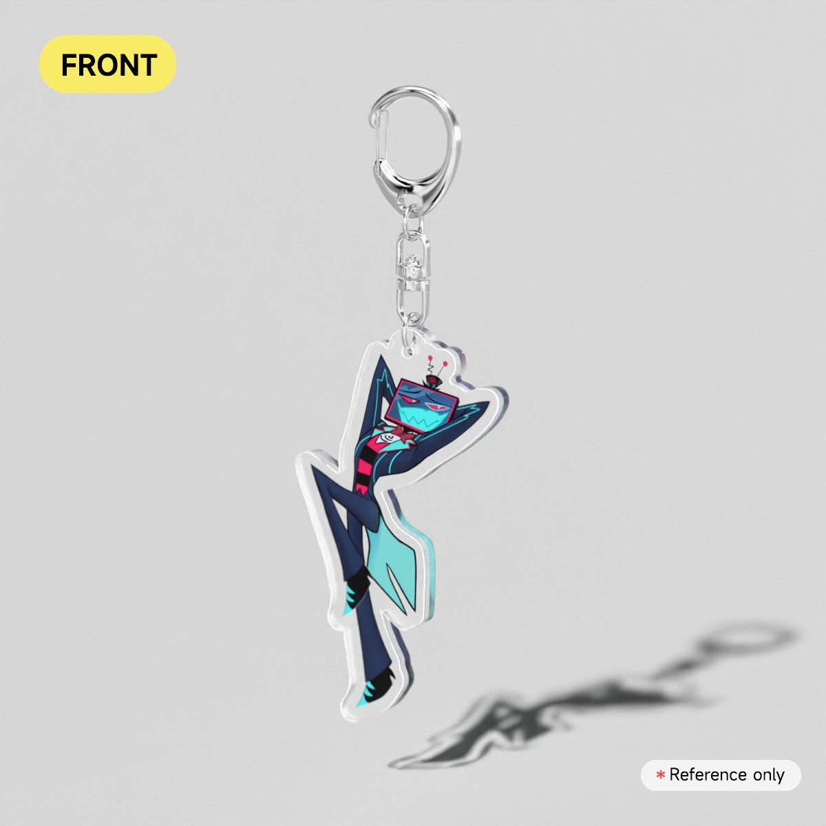 Vox falling but striking a pose Acrylic Keychains