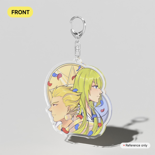 Gilgamesh & Enkidu Acrylic Keychain