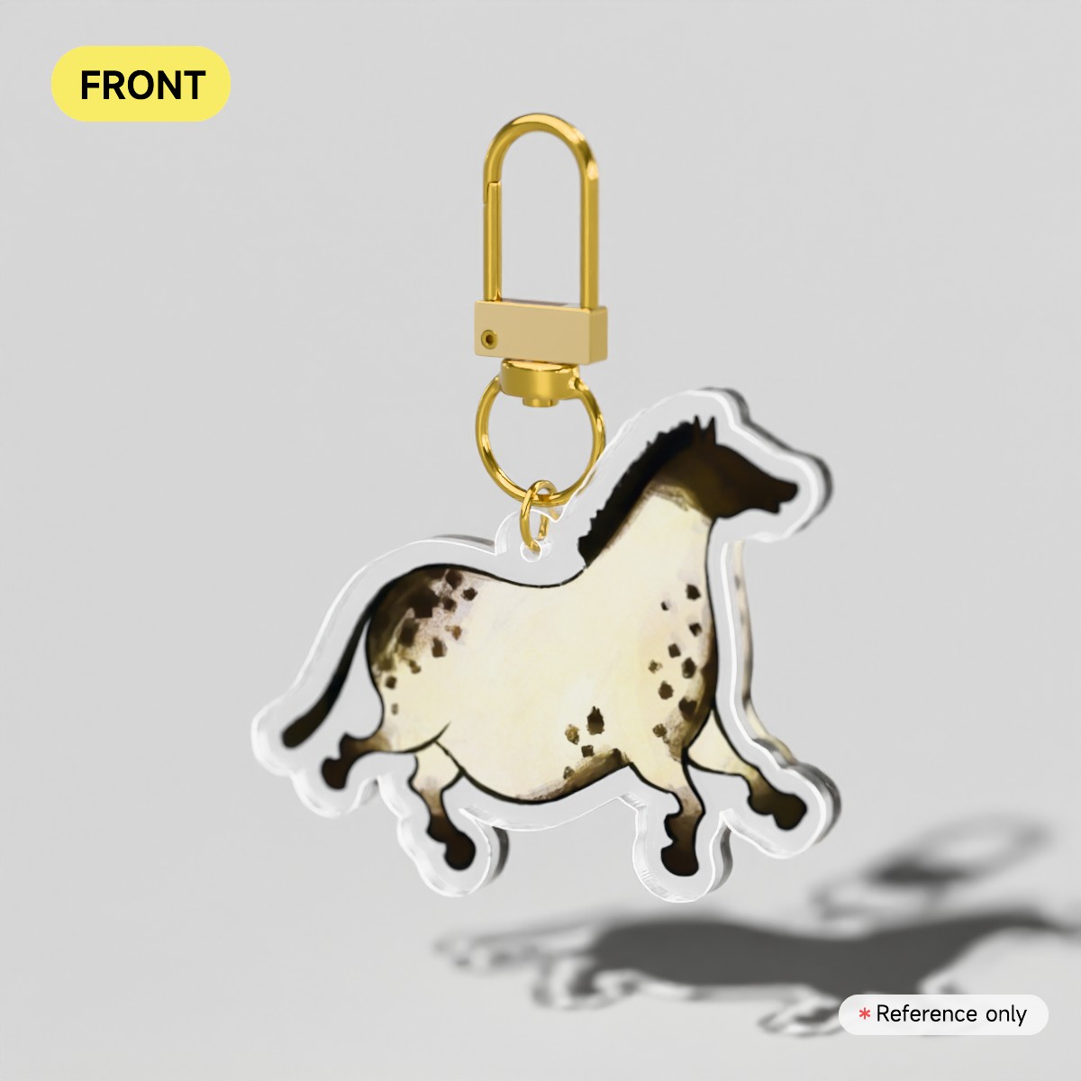 Prehistoric Cave Painting Horse [Keychain]
