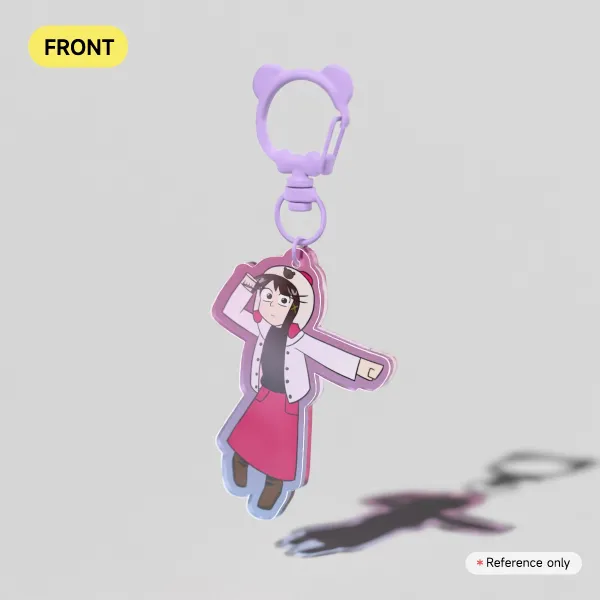 Dance Lain Dance Acrylic Keychain