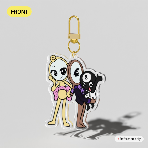 Dandy's World Glisten, Roger and Toodles Keychain!