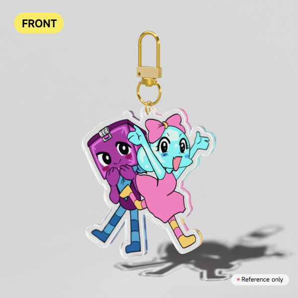 Dandy's World Poppy and Boxten Keychain!
