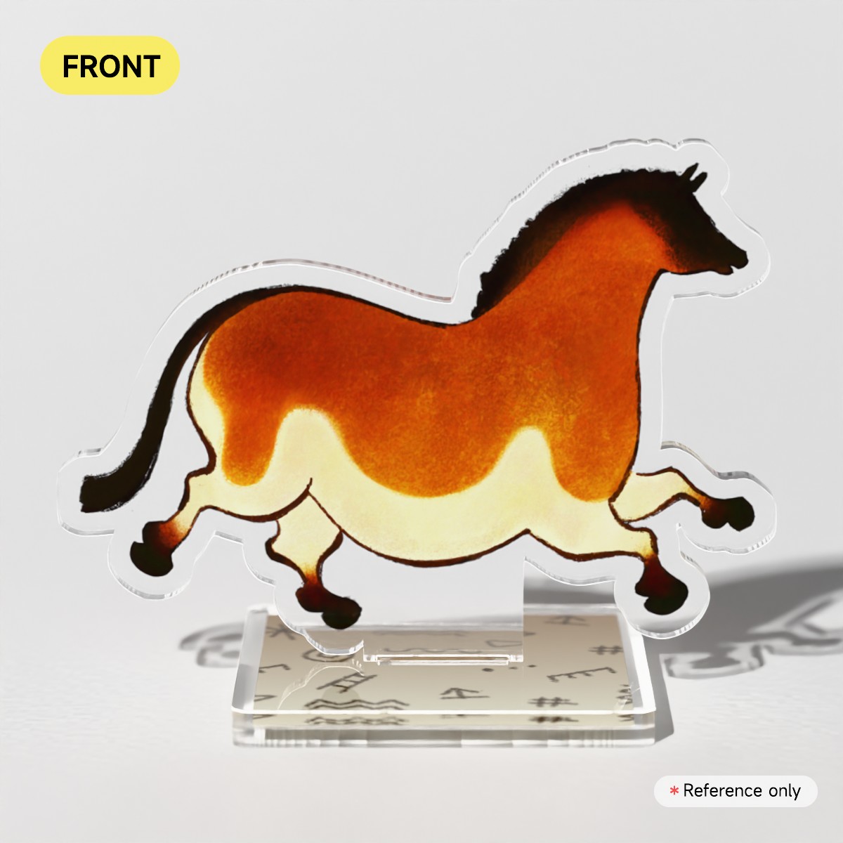 Prehistoric Cave Painting Horse [Acrylic Stand]