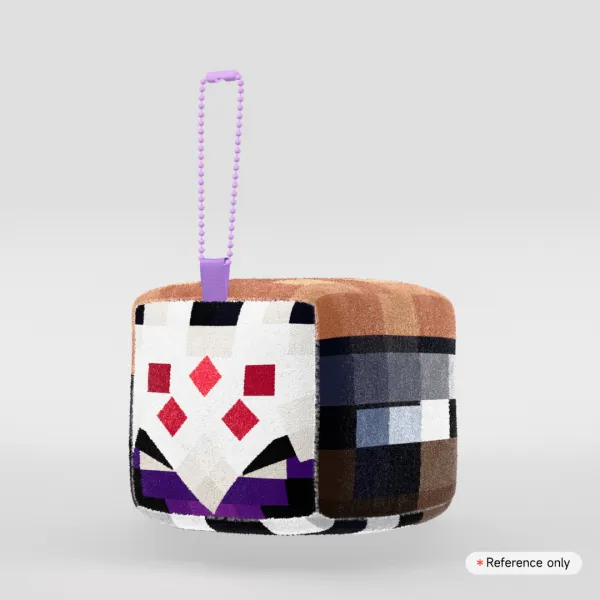2 Inch - Overwatch Ramattra Plush Cube Keychain