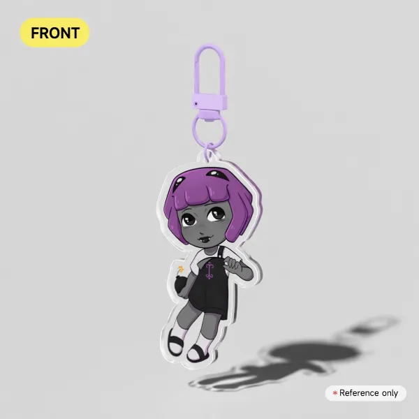 Ly’lac (Clear Acrylic Keychain)