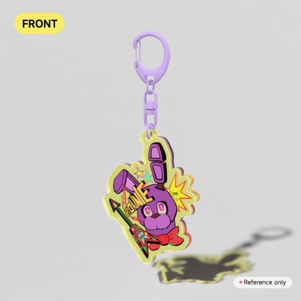 Bonnie Fnaf Keychain
